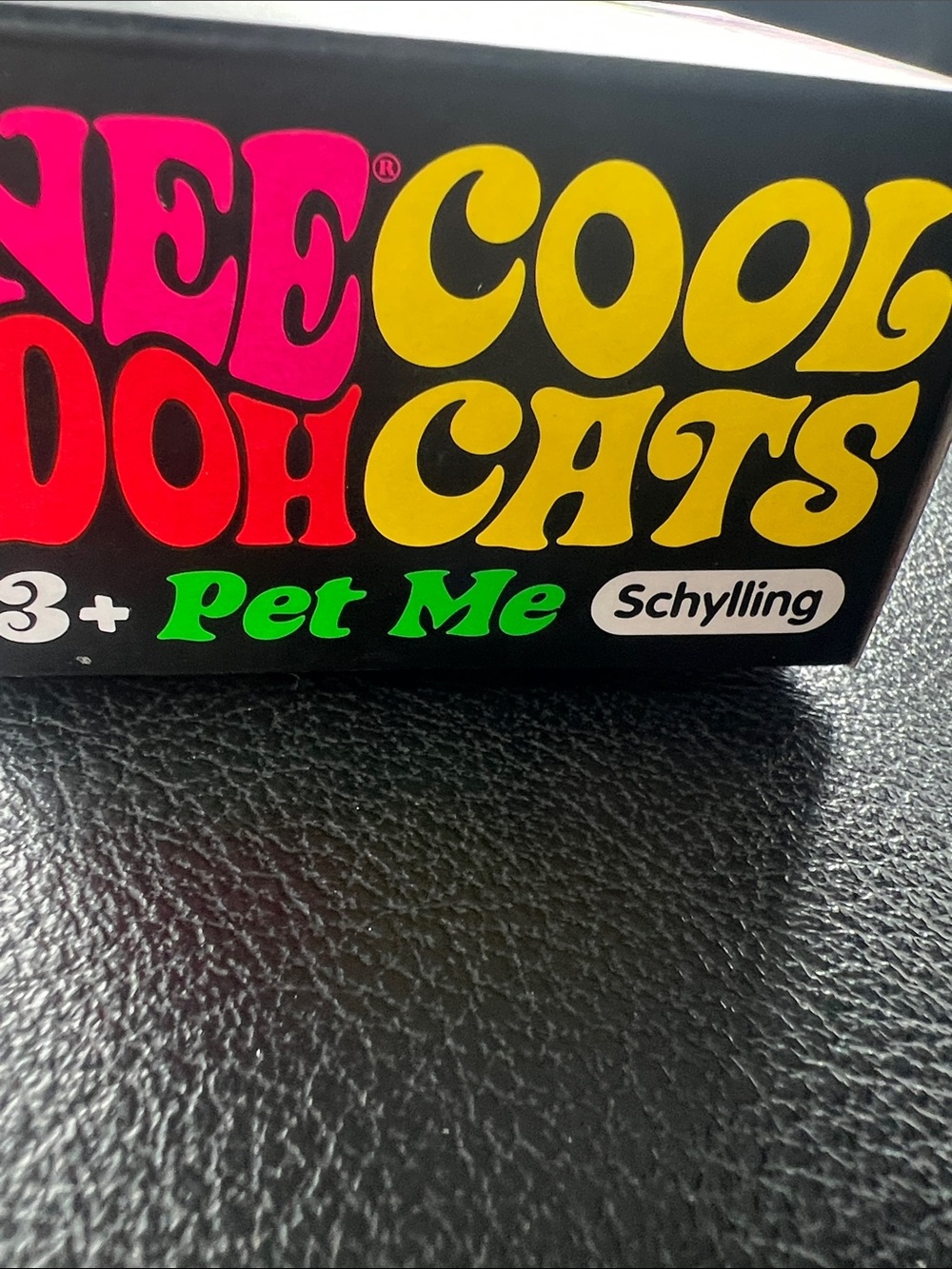 NeeDoh Cats Purple Squeeze Toy - Picture 3 of 4